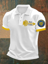 Polo imprimé Spain Faith Pilgrimage to Santiago pour homme